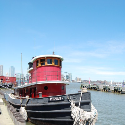 Tugboat Pegasus at Dock, 2014, Photo by Paul Demonte 